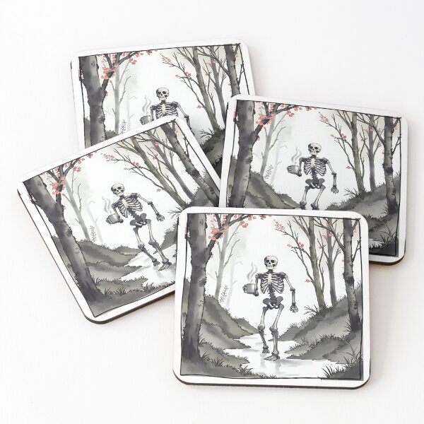 Item preview, Skeleton Latte 2 designed and sold by ProbablyHungry.
