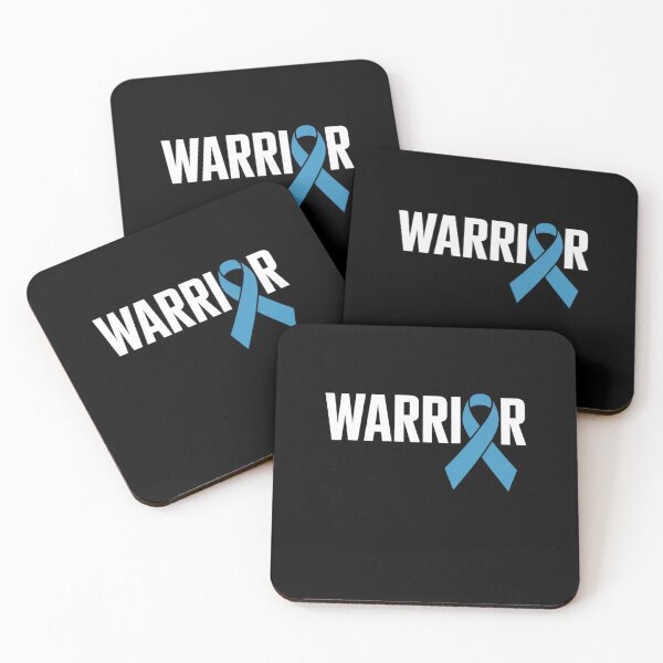 Item preview, Prostate Cancer Warrior Light Blue Ribbon for Men designed and sold by Idarmotar.