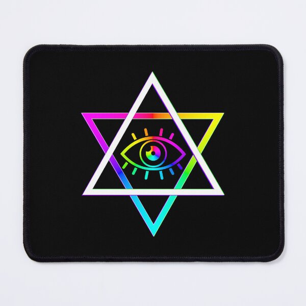 Item preview, El Gran Ojo Illuminati Estrella Color White designed and sold by Korvus78.