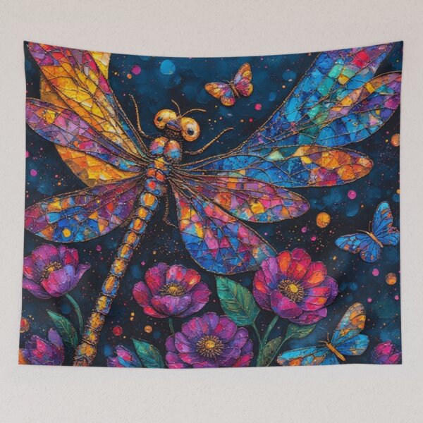 Item preview, Colorful Dragonfly designed and sold by TheDarkWardrobe.