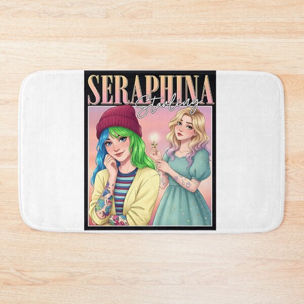 Item preview, Seraphina Starling – Pastel Aesthetic Tattooed Character Art Design designed and sold by JosephRoldan.