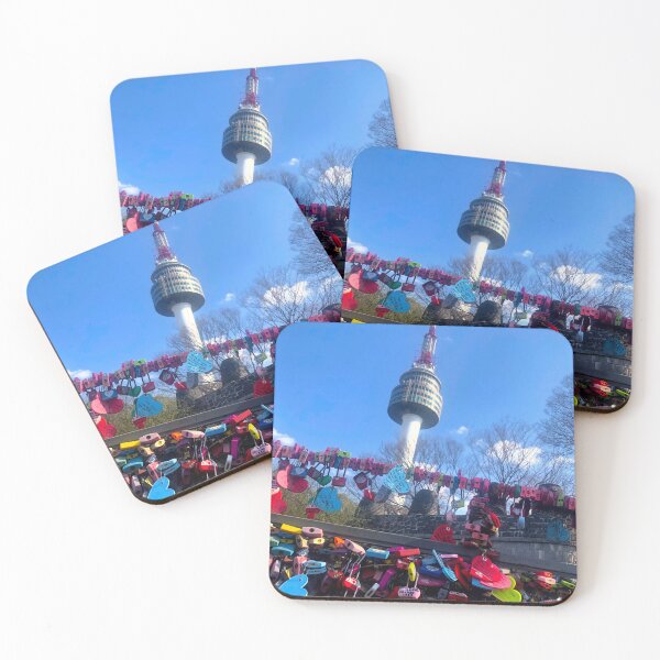 Item preview, Love Lockets at Namsan Tower - Seoul, South Korea Photographs designed and sold by YemmyZImages.