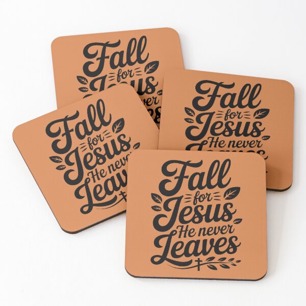 Item preview, Fall for Jesus; He Never Leaves designed and sold by theartfulaspie.