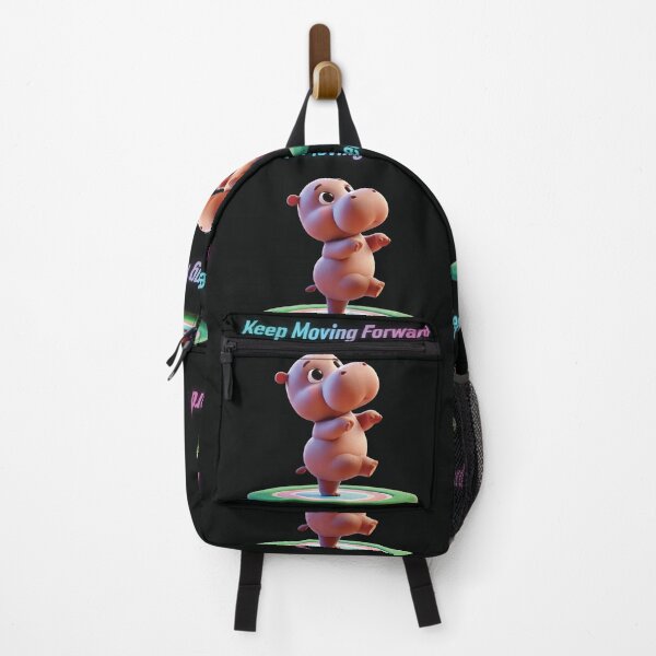 Item preview, Keep Moving Forward: A Determined Hippo's Dance designed and sold by thitimajarunrat.