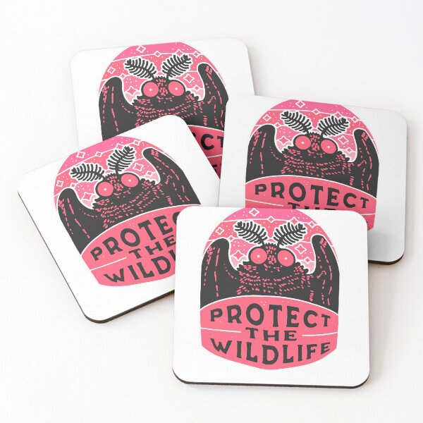Item preview, Protect The Wildlife - Pink designed and sold by Woodcut Prints.