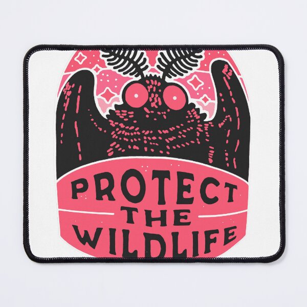 Item preview, Protect The Wildlife - Pink designed and sold by Woodcut Prints.