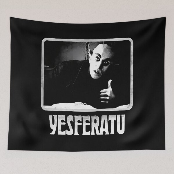 Item preview, Yesferatu Funny Nosferatu Positive Goth Horror Lover Gift Meme designed and sold by JOHNSONPARRISH.