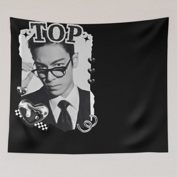 Item preview, Top Choi Seung-Hyun Korean Actor Black And White designed and sold by MikaelRapala.