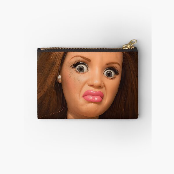 Item preview,  Disgusted Doll Meme Face Funny Retro Doll Reaction designed and sold by JanWilliamsa.