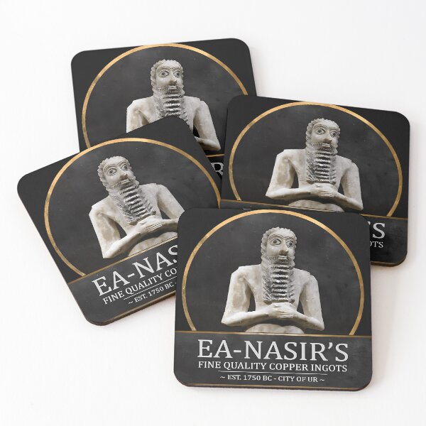 Item preview,  Ea-Nasir'S Fine Quality Copper Ingots - Funny Bronze Age History Meme designed and sold by Joesphodriguez.