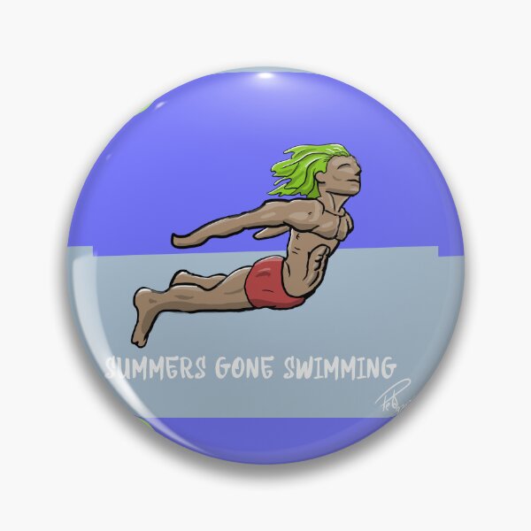 Item preview, Summers Gone Swimming designed and sold by Calimon.