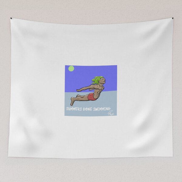 Item preview, Summers Gone Swimming designed and sold by Calimon.