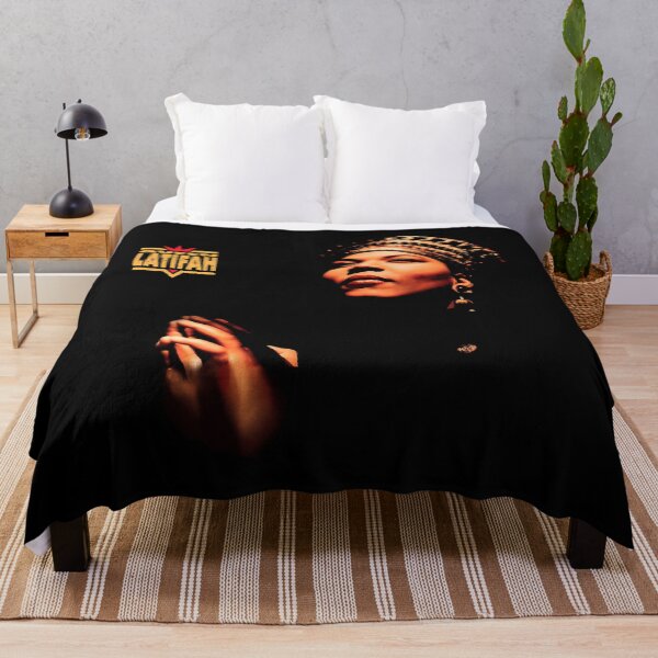 Item preview, Queen Latifa Black Background designed and sold by WILLIAMBARBA.