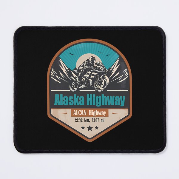 Item preview, Alaska Highway Motorcycling Mountain designed and sold by Isalopes1.