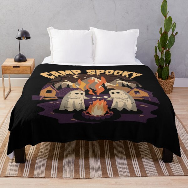 Item preview, Funny Camp Spooky Summer.ween Summer Halloween Camping Ghost designed and sold by Vastingan.