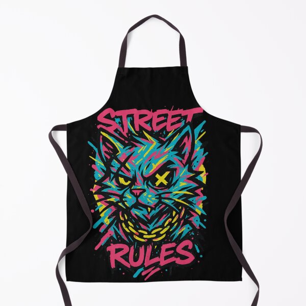Item preview, Graffiti Cat with Street Rules Vibes designed and sold by SholoStudio.