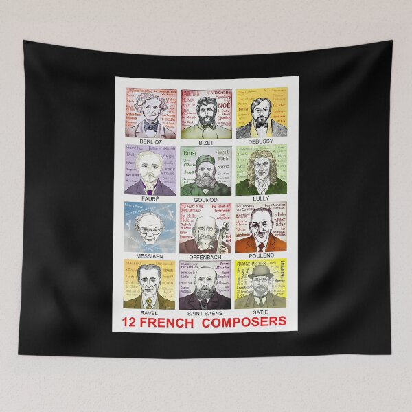 Item preview, 12 French Composers designed and sold by Isalopes1.
