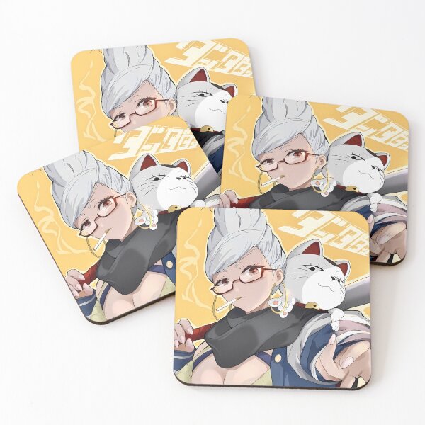 Item preview, Turbo Granny Dandadan Anime Cat Spirit designed and sold by Mazghobarts.