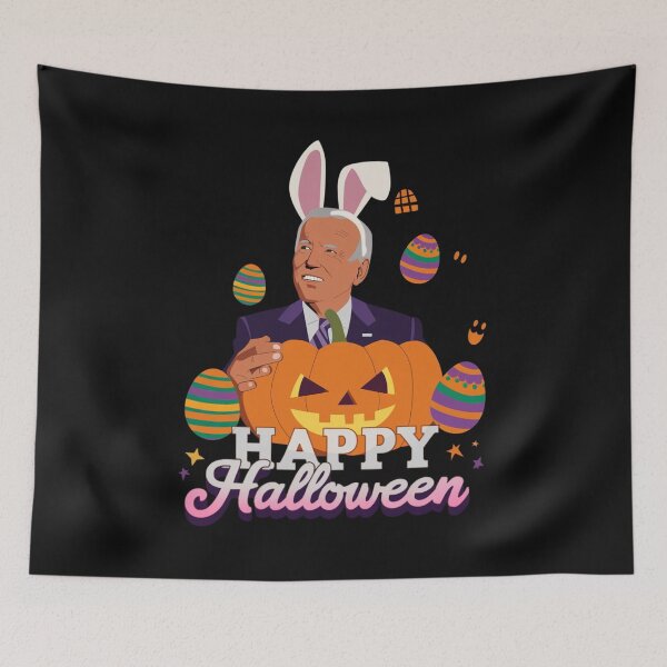 Item preview, Funny Joe Biden Happy Halloween Confused Easter Biden Bunny designed and sold by Vastingan.