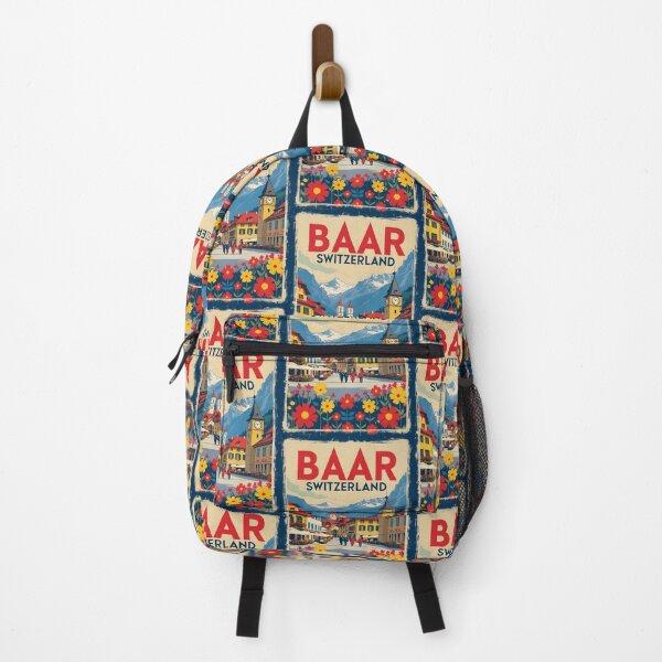 Item preview, Baar Switzerland 1950s Vintage Travel Tourism designed and sold by TravelersGems.