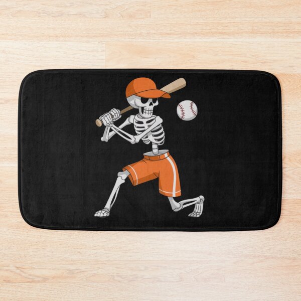 Item preview, Funny Skeleton Batting Baseball Halloween designed and sold by Vastingan.