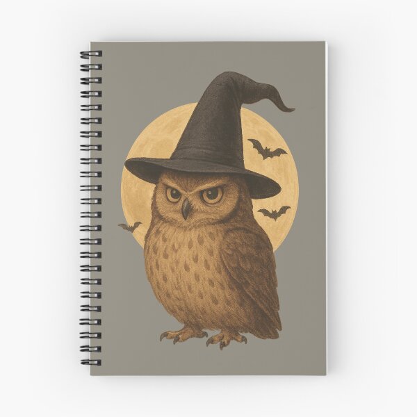 Item preview, Witchy Owl designed and sold by OffTheCuffPrints.