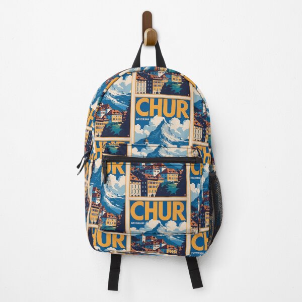 Item preview, Chur Switzerland 1950s Vintage Travel Tourism designed and sold by TravelersGems.