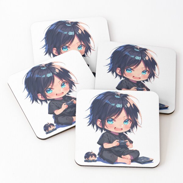 Item preview, Yato Noragami Cute Chibi Anime Boy Playing Video Game designed and sold by earlobejerk.