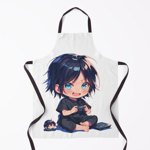 Item preview, Yato Noragami Cute Chibi Anime Boy Playing Video Game designed and sold by earlobejerk.