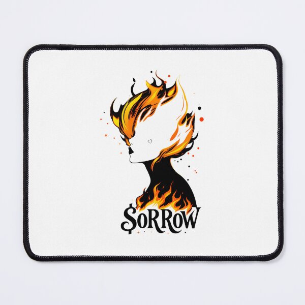 Item preview, Infernal Elegancewoman On Fire designed and sold by FANTONISorrow.
