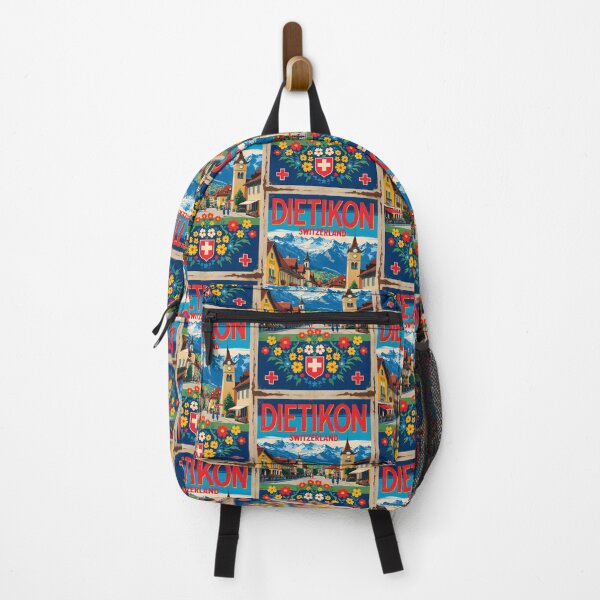 Item preview, Dietikon Switzerland 1950s Vintage Travel Tourism designed and sold by TravelersGems.