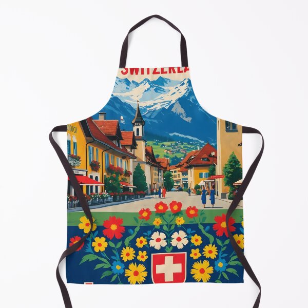 Item preview, Dietikon Switzerland 1950s Vintage Travel Tourism designed and sold by TravelersGems.