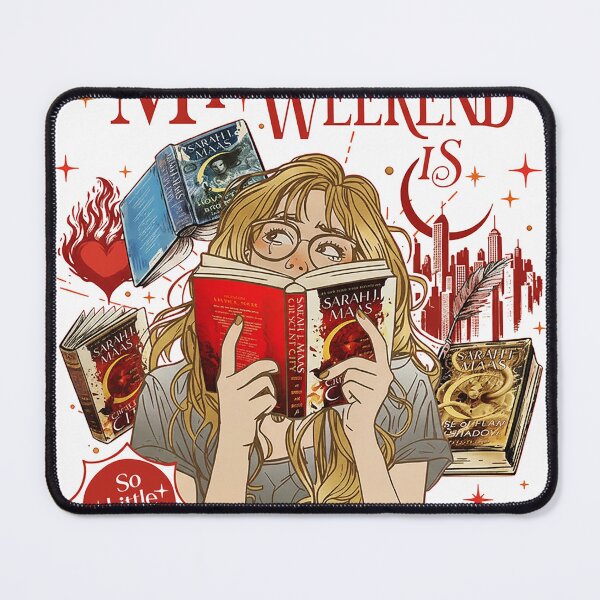 Item preview, My Weekend is Fully Booked Crescent City Bryce Quinlan Book Lover Tee SJM Merch House of Earth and Blood designed and sold by Sapocheart.