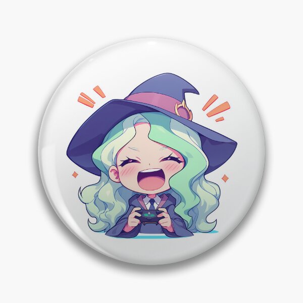 Item preview, Diana Cavendish Little Witch Academia Cute Chibi Anime Girl Gaming designed and sold by earlobejerk.