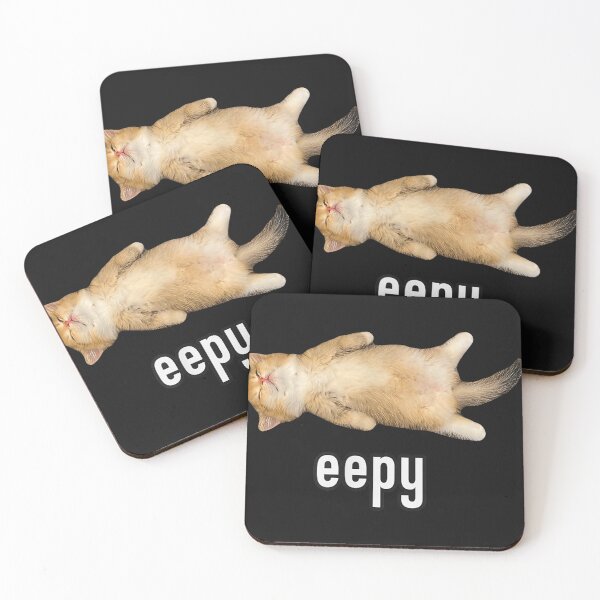 Item preview, Eepy Cat Silly Sleepy Cat Meme designed and sold by GeorgeKiryluk.