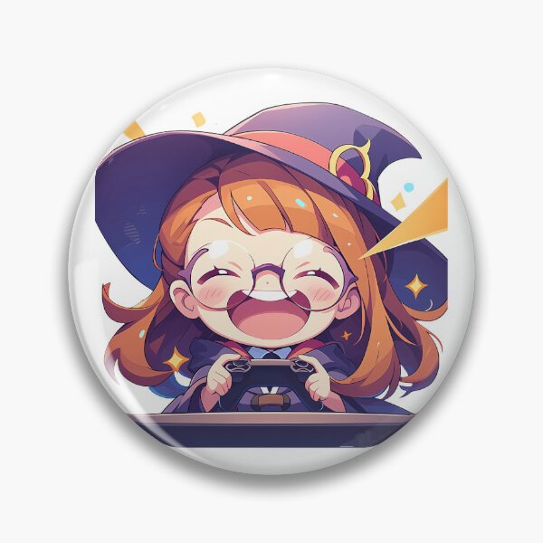 Item preview, Lotte Yanson Little Witch Academia Cute Chibi Anime Girl Gaming designed and sold by earlobejerk.