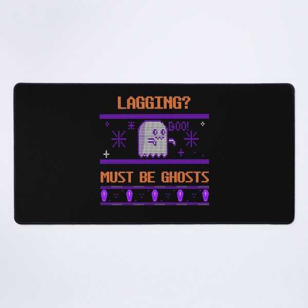 Item preview, Lagging? Must Be Ghosts — Gamer Halloween (Gaming Ghost / Spooky-Cute) designed and sold by Hintotees.