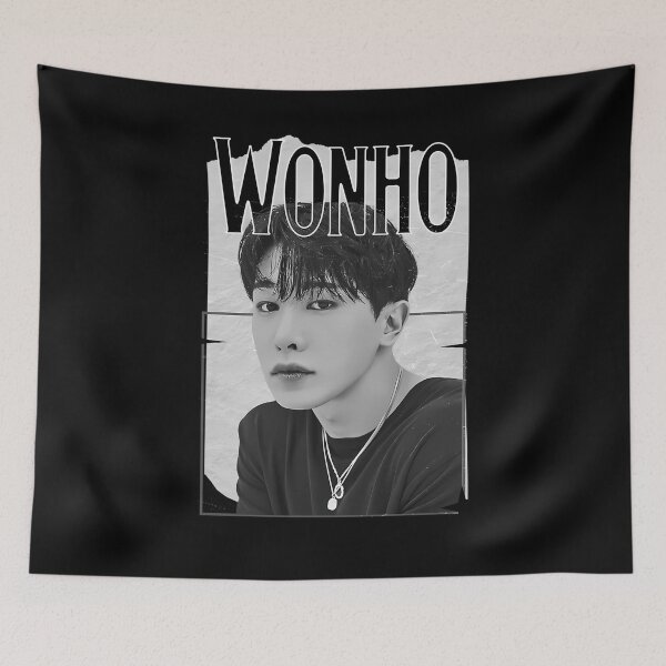 Item preview,  Wonho Kpop Solo Artist Scrapbook Collage  designed and sold by VilmaKalliala.