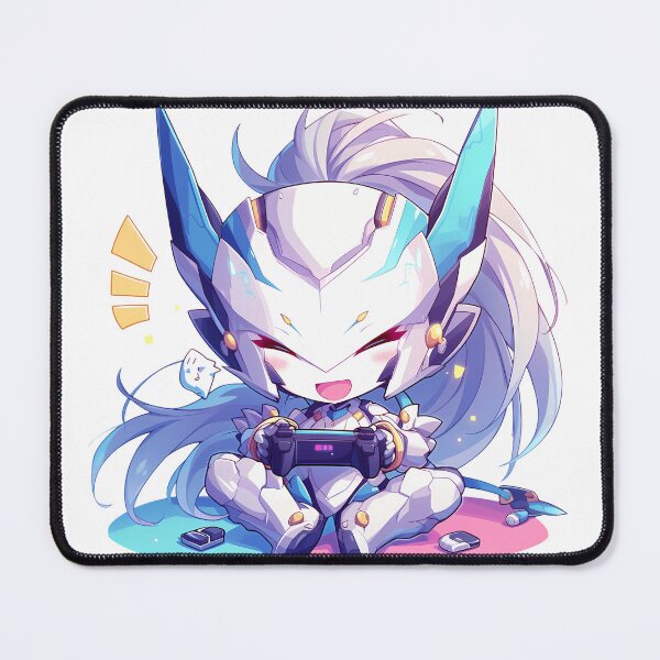 Item preview, Blazblue Hakumen BlazBlue Cute Chibi Game Character Playing Video Game designed and sold by earlobejerk.
