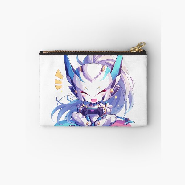 Item preview, Blazblue Hakumen BlazBlue Cute Chibi Game Character Playing Video Game designed and sold by earlobejerk.