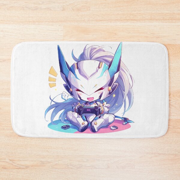 Item preview, Blazblue Hakumen BlazBlue Cute Chibi Game Character Playing Video Game designed and sold by earlobejerk.