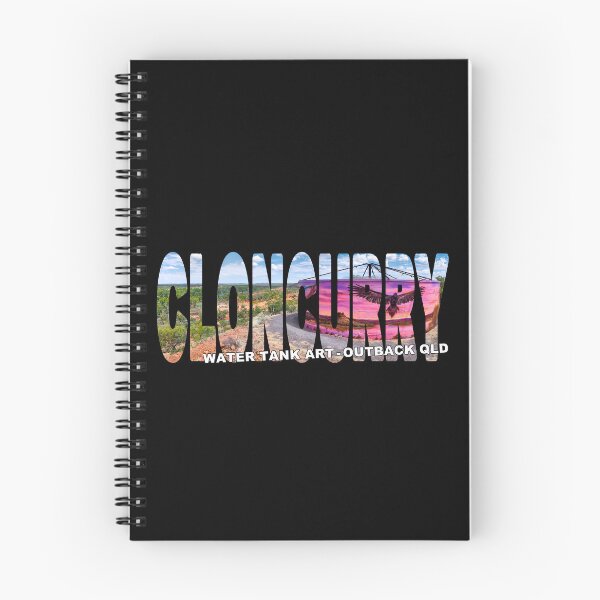 Item preview, CLONCURRY Water Tank Art Outback QLD - Chinaman Lookout designed and sold by Adam Gormley.
