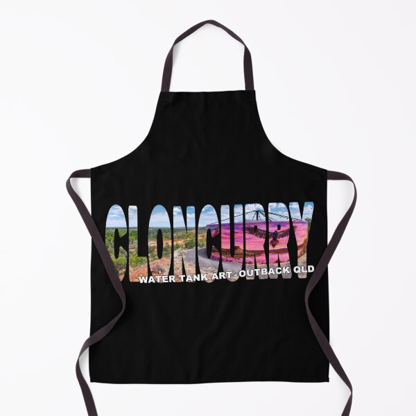 Item preview, CLONCURRY Water Tank Art Outback QLD - Chinaman Lookout designed and sold by Adam Gormley.
