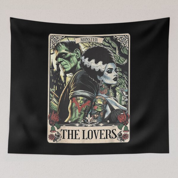 Item preview, The Monster Frankensteins And Bride The Lovers designed and sold by SunshineHouse.