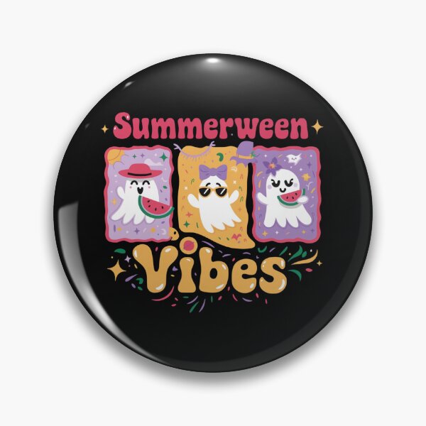 Item preview, Funny Summerween Vibes Cute Ghost With Watermelon designed and sold by Vastingan.