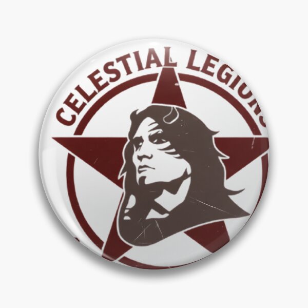 Item preview, Celestial Legions – Ascendant Heroes Emblem Design | Fantasy Sci-Fi Warrior Crest designed and sold by DarrellEchinoC.