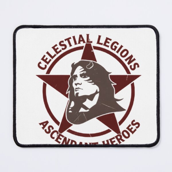 Item preview, Celestial Legions – Ascendant Heroes Emblem Design | Fantasy Sci-Fi Warrior Crest designed and sold by DarrellEchinoC.