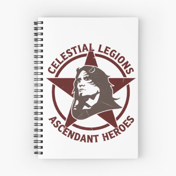 Item preview, Celestial Legions – Ascendant Heroes Emblem Design | Fantasy Sci-Fi Warrior Crest designed and sold by DarrellEchinoC.