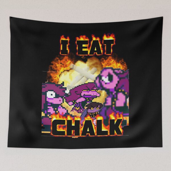 Item preview,  I Eat Chalk Susie Deltarune designed and sold by SergioHolland.