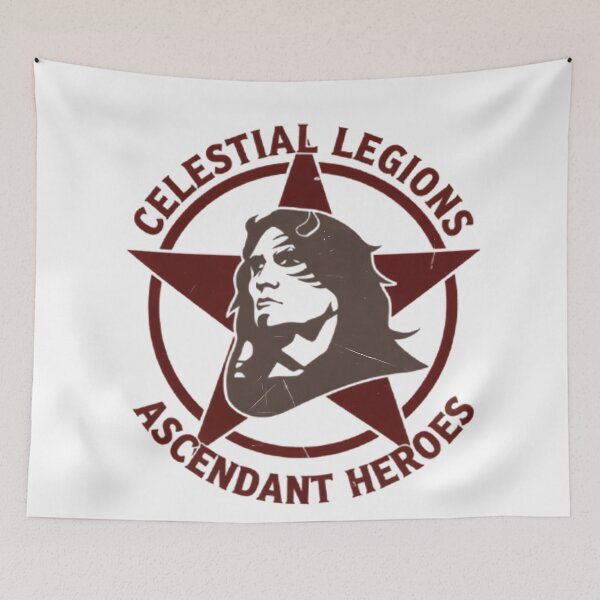 Item preview, Celestial Legions – Ascendant Heroes Emblem Design | Fantasy Sci-Fi Warrior Crest designed and sold by DarrellEchinoC.